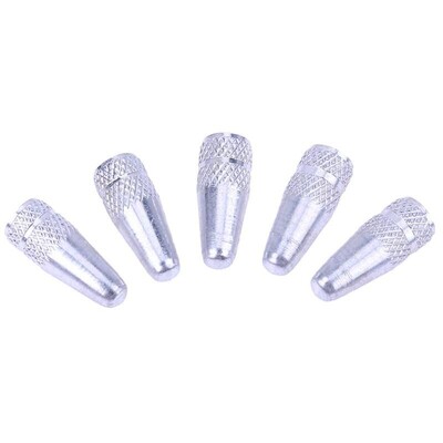 5gab velosipēda riepas vārsta vāciņš alumīnija augstspiediena vāciņi vārstiem Presta velosipēda riepu cepure MTB velosipēda piederumi varavīksnes krāsa