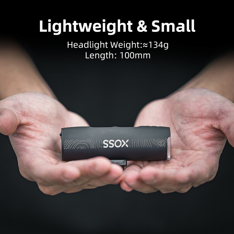 XOSS 200-1200 Lm Svjetlo za bicikl XL1200 Prednje svjetlo Vodootporno punjivo prednje svjetlo Svjetlo za bicikl Aluminijska ultralagana svjetiljka