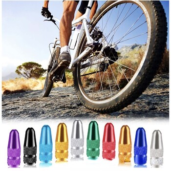 4/8 бр. Велосипедна гума от алуминиева сплав Prest Valve Cap MTB Road Bike Covered Protector Road MTB Tire Dustproof Bike Presta Valve