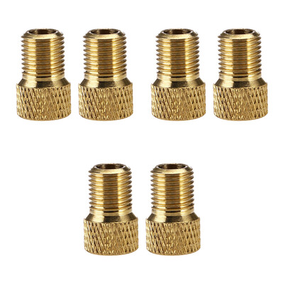 2gab franču Presta uz amerikāņu Schrader velosipēdu vārstu adapteri velosipēda sūkņa instrumenti