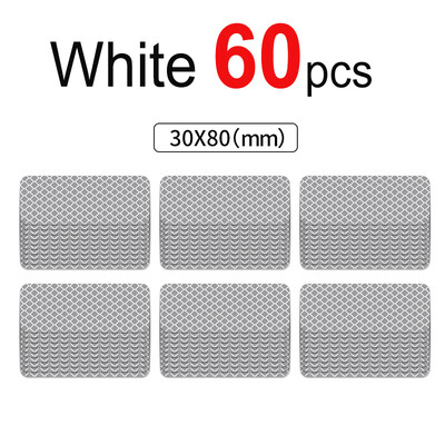 10–60 gab. Velosipēda atstarojošas uzlīmes Drošas 30x80 mm brīdinājuma josla automašīnas motocikla nakts drošības zīme velosipēda loka rāmja atstarotājs