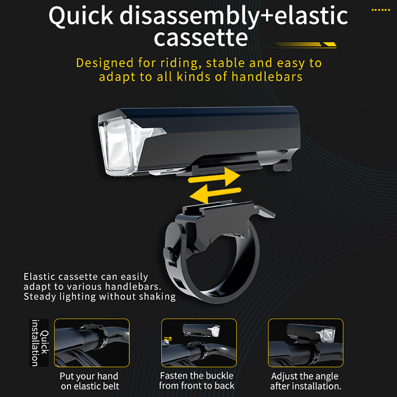 3000 lūmenu velosipēda lukturis, 2000 mAh velosipēda priekšējais lukturis, jaudas bankas lukturītis, stūres stienis, USB uzlāde, MTB, riteņbraukšana.