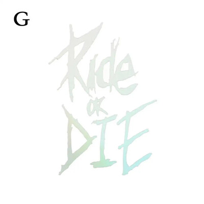 Jaunas Ride Or Die velosipēda rāmja uzlīmes cauruļu uzlīmes Mtb velosipēdu dekoratīvā rāmja velosipēdam Auto motociklu piederumi E7r6