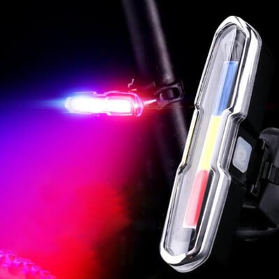 Lumină spate pentru bicicletă, ultra luminoasă, reîncărcabilă prin USB, accesorii pentru lămpi LED de înaltă intensitate pentru ciclism Mountain Bike