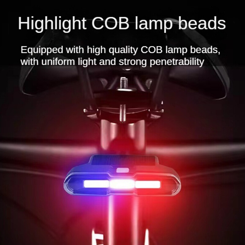 Stražnje svjetlo bicikla Ultra svijetlo USB punjivo LED stražnje svjetlo visokog intenziteta Dodaci za biciklizam brdski bicikl