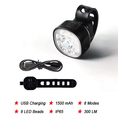 BUCKLOS velosipēda priekšējo aizmugurējo lukturu komplekts 10 LED velosipēda USB uzlādes priekšējo lukturu lukturis MTB ūdensizturīgs aizmugurējais lukturis LED laternas velosipēda daļas