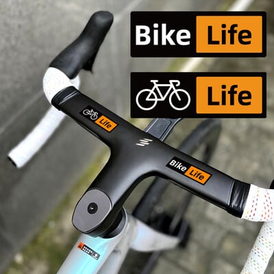 Bike Life Road Autocolant pentru cadru de biciclete Tub superior Ghidon Impermeabil Moda DIY Decorare Durabil Vinil Decal Accesorii Moto