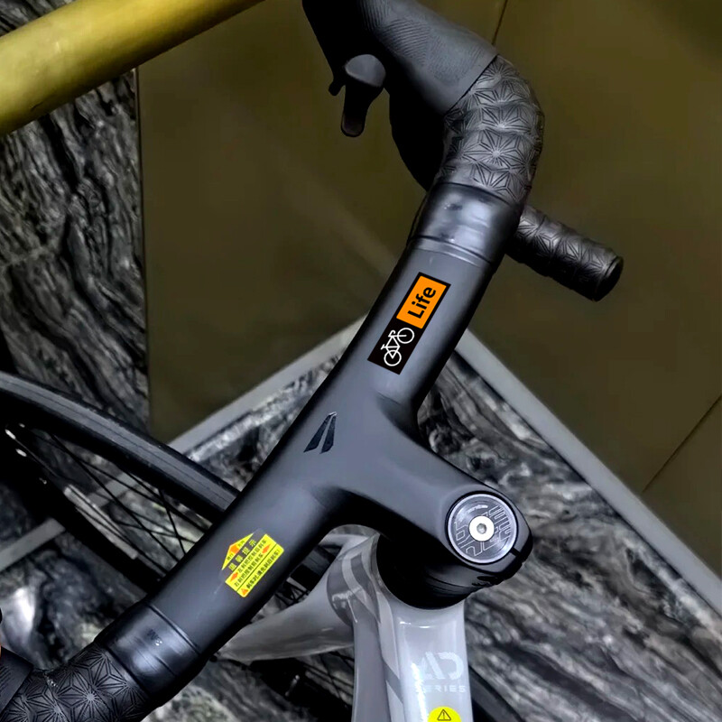 Bike Life Road velosipēda rāmja uzlīme augšējā caurule stūres ūdensnecaurlaidīga mode, DIY dekorācija, izturīga vinila uzlīme Moto aksesuāri