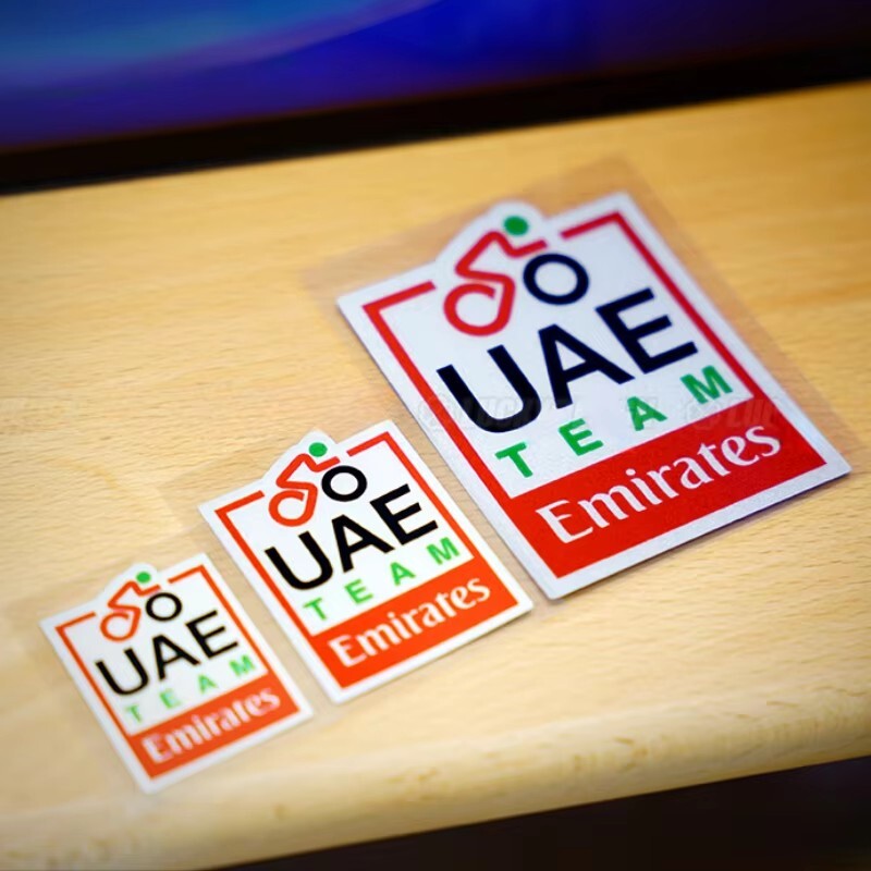 1PC TEAM velosipēda rāmja uzlīmes ūdensnecaurlaidīgas MTB velosipēda stūres dakšas augšējā caurule izturīgas vinila uzlīmes Dekoratīvie motociklu piederumi