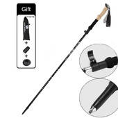 Spieķis — 5 sekciju salokāms kāpšanas personāls, pārnēsājams alpīnisma palīgs ar taisnu saķeri, alumīnija sakausējums