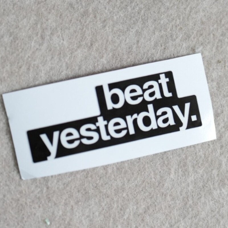 Pārspējiet vakardien šosejas velosipēdu MTB rāmja uzlīmes augšējā caurule ūdensizturīgs modes dekoru aksesuāri velosipēdam izturīgas vinila uzlīmes