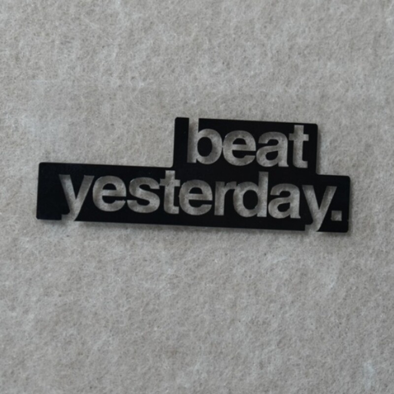 Pārspējiet vakardien šosejas velosipēdu MTB rāmja uzlīmes augšējā caurule ūdensizturīgs modes dekoru aksesuāri velosipēdam izturīgas vinila uzlīmes