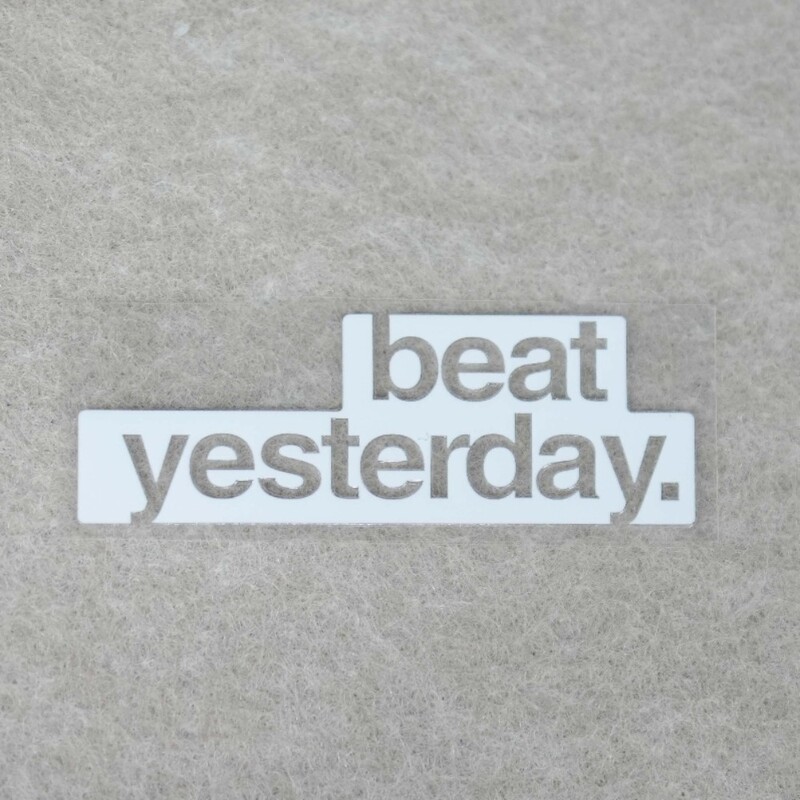 Pārspējiet vakardien šosejas velosipēdu MTB rāmja uzlīmes augšējā caurule ūdensizturīgs modes dekoru aksesuāri velosipēdam izturīgas vinila uzlīmes