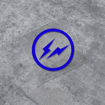 Lightning naljepnice za motocikle Vodootporne za kacigu Dekoracija navlake za ogrebotine Dodaci za skutere Motocikli DIY Izdržljive vinilne naljepnice