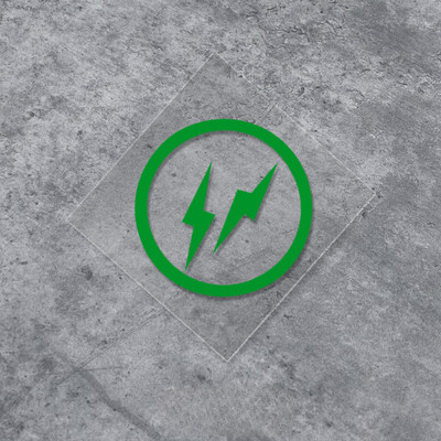 Lightning naljepnice za motocikle Vodootporne za kacigu Dekoracija navlake za ogrebotine Dodaci za skutere Motocikli DIY Izdržljive vinilne naljepnice