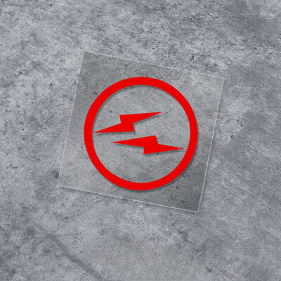 Lightning naljepnice za motocikle Vodootporne za kacigu Dekoracija navlake za ogrebotine Dodaci za skutere Motocikli DIY Izdržljive vinilne naljepnice