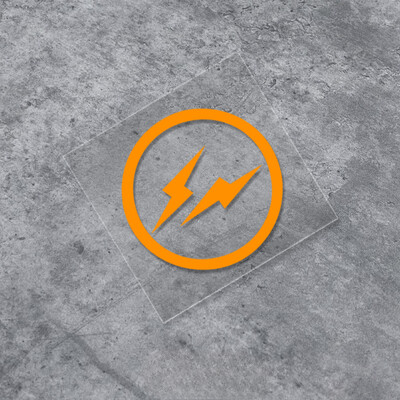 Lightning naljepnice za motocikle Vodootporne za kacigu Dekoracija navlake za ogrebotine Dodaci za skutere Motocikli DIY Izdržljive vinilne naljepnice