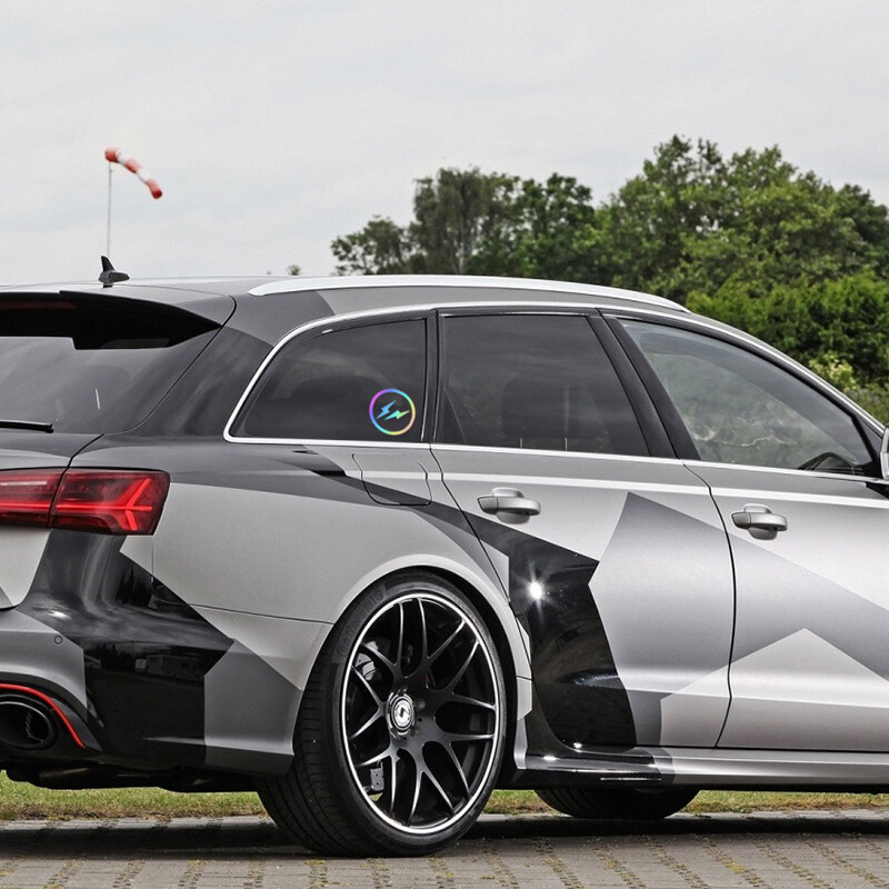 Lightning naljepnice za motocikle Vodootporne za kacigu Dekoracija navlake za ogrebotine Dodaci za skutere Motocikli DIY Izdržljive vinilne naljepnice