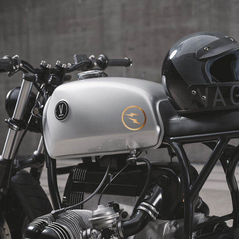 Lightning naljepnice za motocikle Vodootporne za kacigu Dekoracija navlake za ogrebotine Dodaci za skutere Motocikli DIY Izdržljive vinilne naljepnice