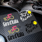 2PCS Naljepnice za biciklističke utrke Cestovni okvir bicikla MTB Gornja cijev Vodootporna DIY dekoracija Dodaci za bicikle Izdržljive vinilne naljepnice