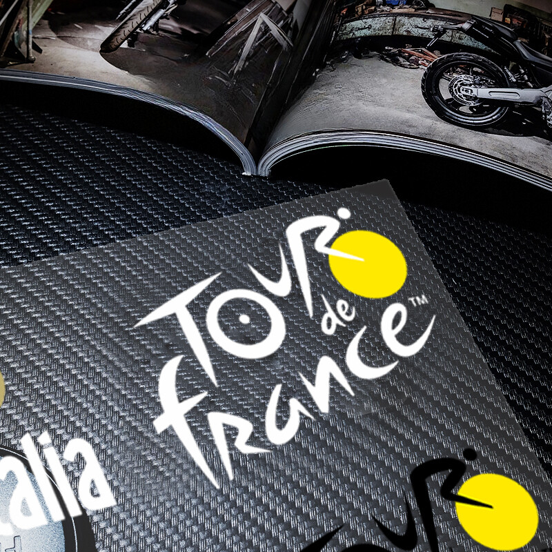 2PCS Naljepnice za biciklističke utrke Cestovni okvir bicikla MTB Gornja cijev Vodootporna DIY dekoracija Dodaci za bicikle Izdržljive vinilne naljepnice