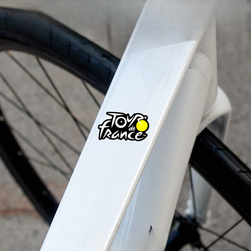 1 gab velosipēda rāmja uzlīmes ūdensizturīgas MTB velosipēda augšējās caurules stūres dakša izturīgas vinila uzlīmes Dekorācijas motociklu piederumi