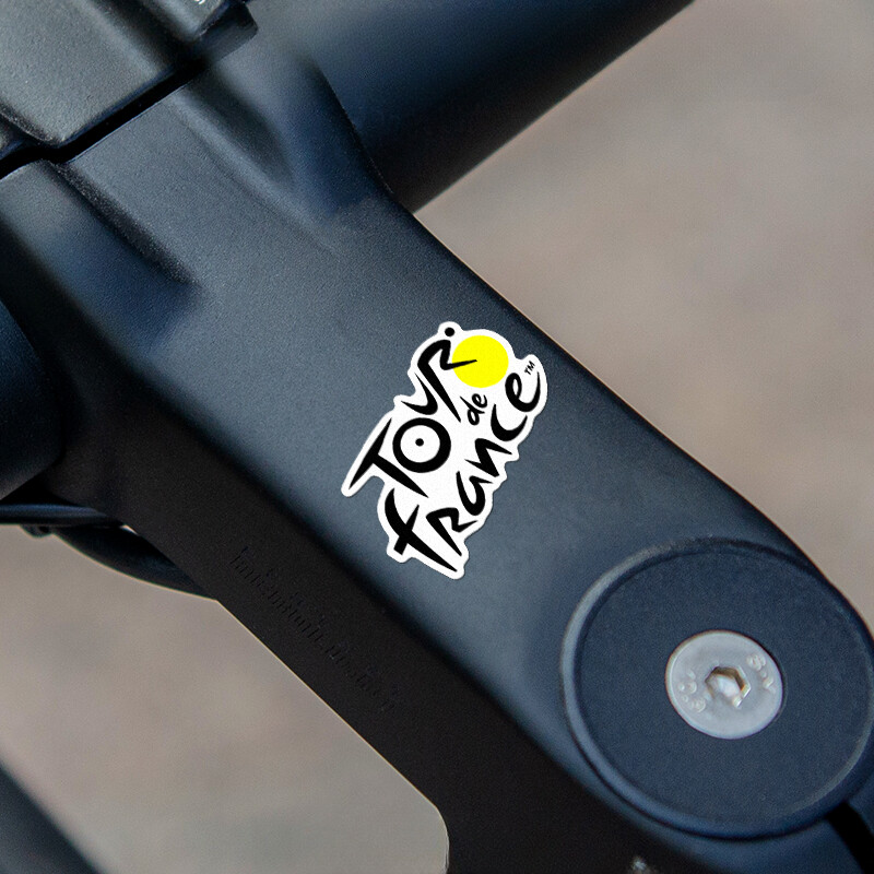 1 gab velosipēda rāmja uzlīmes ūdensizturīgas MTB velosipēda augšējās caurules stūres dakša izturīgas vinila uzlīmes Dekorācijas motociklu piederumi