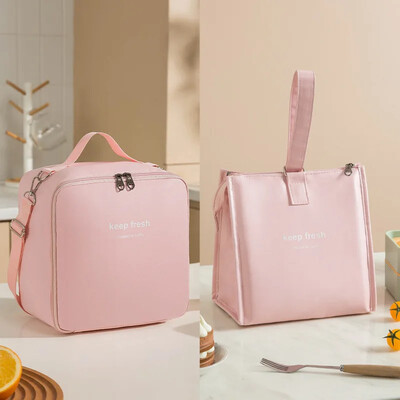 Viena pleca Bento soma studentu pusdienu kastes soma Pārnēsājama pusdienu soma Biroja darbinieks, kas nēsā pusdienu somu, siltumizolācijas soma