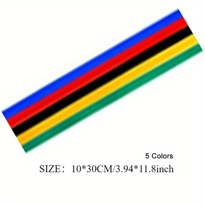 1PC Dugine boje Naljepnice za bicikle Vodootporne za MTB glavu Cijev Gornja cijev vilice Personalizirani ukrasi Vinilne naljepnice za cestovne bicikle