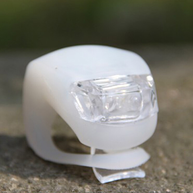 4gab velosipēda luktura silikona velosipēda luktura priekšējais lukturis velosipēda laterna ūdensnecaurlaidīgs velosipēda LED kabatas lukturis aizmugurējais lukturis piegādei