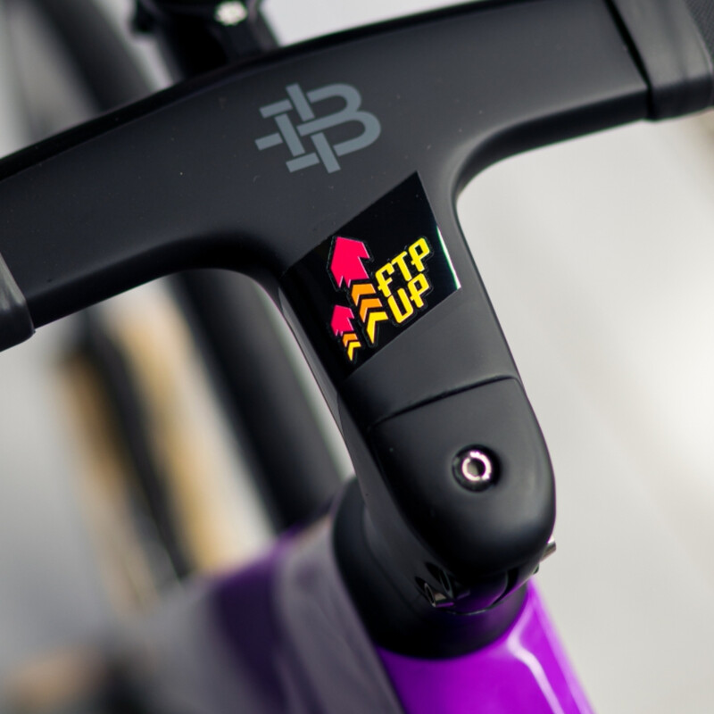 FTP UP Ceļu velosipēdu rāmja uzlīmes MTB velosipēda augšējās caurules stūres stieņi ūdensizturīgi modei izturīgas vinila uzlīmes Motociklu piederumi