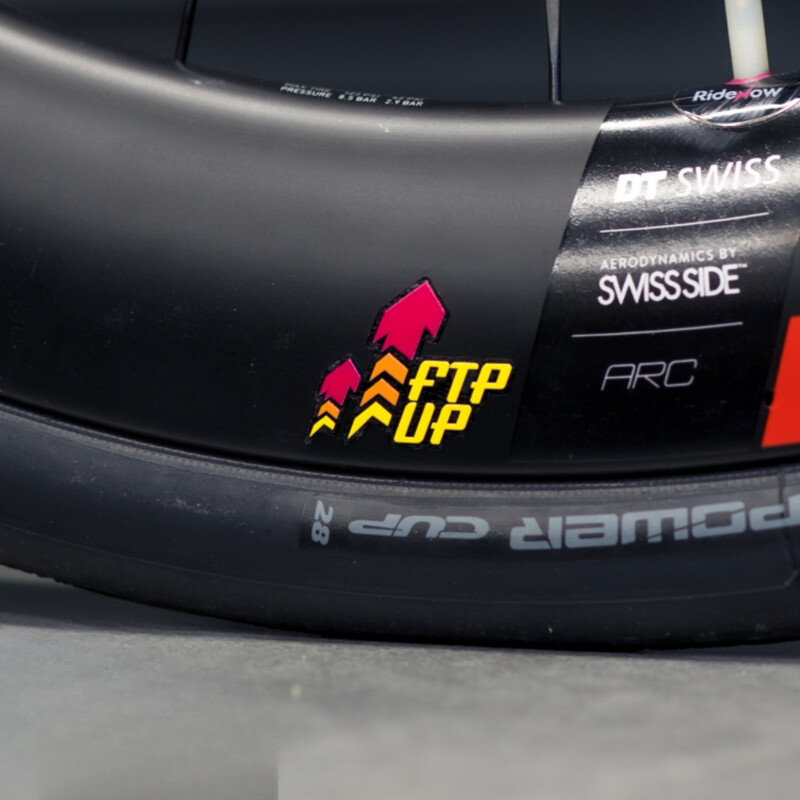 FTP UP Ceļu velosipēdu rāmja uzlīmes MTB velosipēda augšējās caurules stūres stieņi ūdensizturīgi modei izturīgas vinila uzlīmes Motociklu piederumi