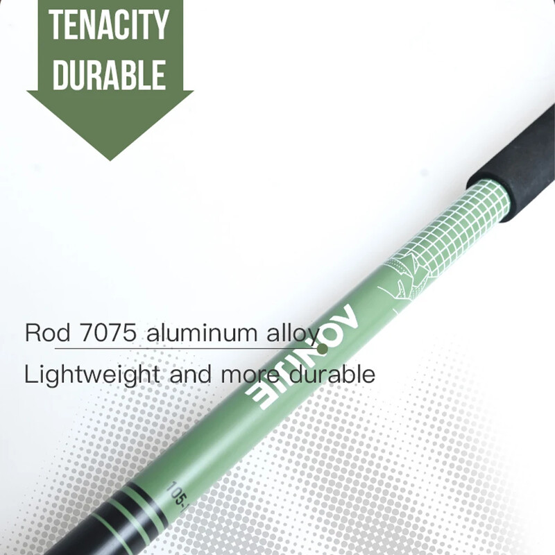 AONIJIE E4215 āra saliekamie pārgājienu nūji Izvelkami krosa skriešanas nūji, kas piemēroti alpīnismam un pārgājieniem