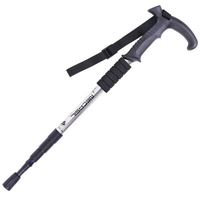 4 sekciju 50 cm pārgājienu nūjas kalnu tehniskās nūjas āra saliekamās pārgājienu nūjas kempinga pārgājienu nūjas pārgājienu nūjas