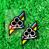 1PC Plum Blossom okvir bicikla Naljepnice DIY MTB bicikl Gornja cijev Vilica Vodootporni DIY ukrasi Dodaci Biciklističke vinilne naljepnice