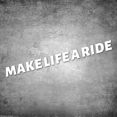 PADARI DZĪVI PAR BRAUCIENU Ceļu velosipēda rāmja uzlīmes Augšējā caurule Ūdensizturīgs Modes DIY Dekorācijas piederumi Velosipēdu izturīgas vinila uzlīmes