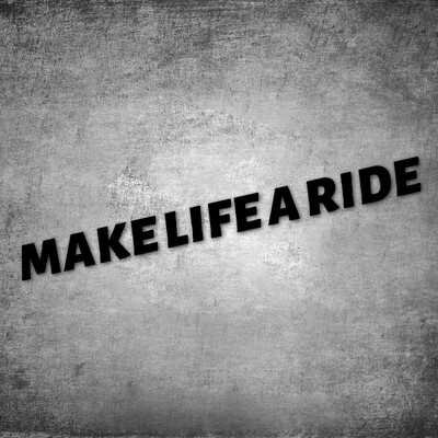 PADARI DZĪVI PAR BRAUCIENU Ceļu velosipēda rāmja uzlīmes Augšējā caurule Ūdensizturīgs Modes DIY Dekorācijas piederumi Velosipēdu izturīgas vinila uzlīmes