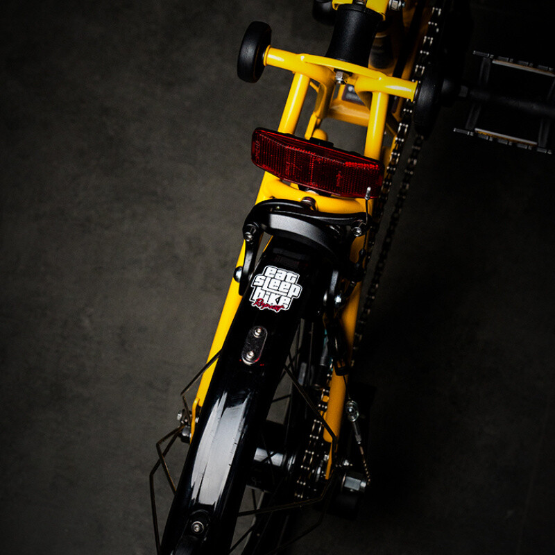 1PC Jedite Spavajte Vozite Ponavljajte Biciklističke naljepnice Vodootporne za brdski bicikl Glava cijevi Vilica Personalizirani dekor Cestovni bicikl Vinilne naljepnice