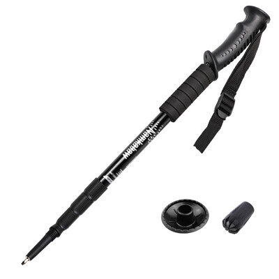 Āra tūrisma alpīnisma nūja taisna/T veida teleskopiska vecāka gadagājuma alpīnisma nūja alumīnija sakausējuma pārgājienu spieķis