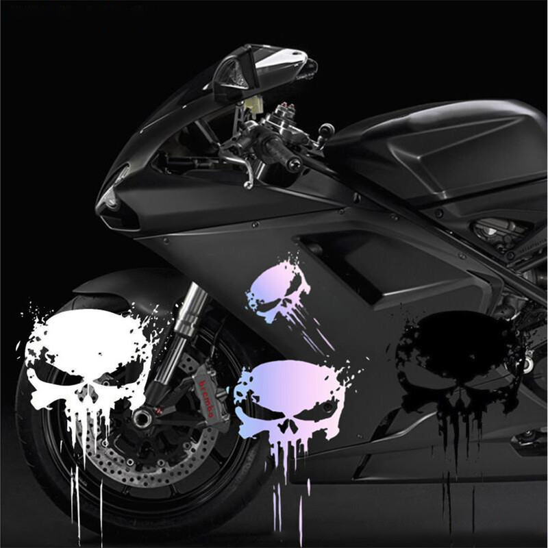 Laser Rainbow Reflektirajuće vodootporne naljepnice za motociklističku kacigu Leće Spremnik za skuter Ukrasi tijela Vinilne naljepnice otporne na ulje