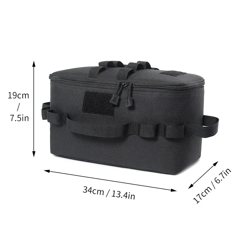 Vreća za pohranu spremnika plina za kampiranje na otvorenom, torba za alat velikog kapaciteta, spremnik za čavle, spremnik plina, torba za pribor za posuđe za piknik