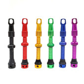 44 mm velosipēda bezkameru riepas vārsts ar uzgriežņu atslēgas vāciņu šosejas velosipēda MTB Presta bezcauruļu vārsti, alumīnija sakausējums