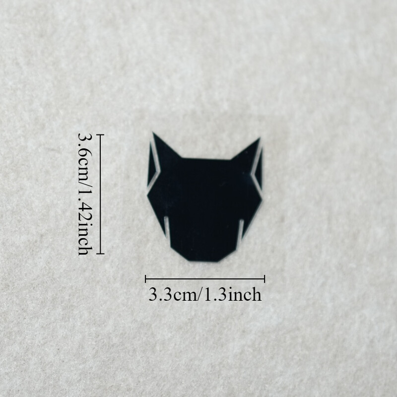 1PC Quickstep Wolf Head velosipēda rāmja uzlīmes velosipēda augšējai caurulei ūdensizturīgas vinila uzlīmes MTB velosipēdu dekoratīviem moto piederumiem