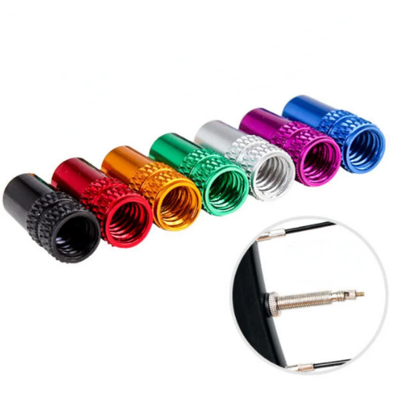 4Gb Alumīnija sakausējums Ceļu MTB Trase Sacīkšu Velosipēdu Caurules Riepa Velosipēda Riepa Riteņi Franču Vārsta vāciņš Presta AIR Vārsta vāciņi