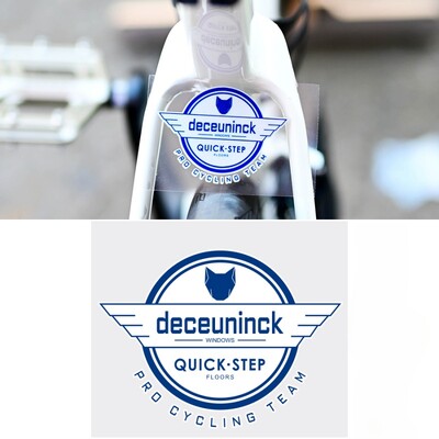 1PC Quickstep WOFLPACK Autocolante pentru cadru de bicicletă MTB Tub superior pentru bicicletă Autocolante durabile din vinil Accesorii de decor pentru motociclete