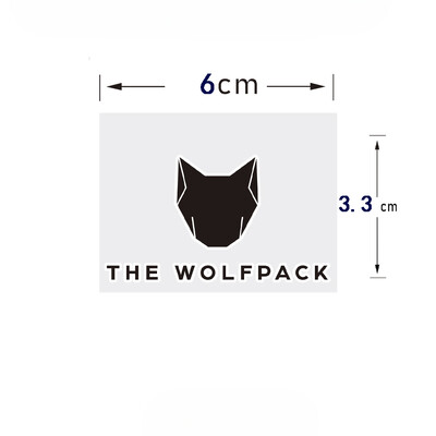 1PC Quickstep WOFLPACK velosipēda rāmja uzlīmes Ūdensizturīgas MTB velosipēda augšējās caurules izturīgas vinila uzlīmes Motociklu dekoru piederumi