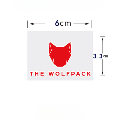 1PC Quickstep WOFLPACK velosipēda rāmja uzlīmes Ūdensizturīgas MTB velosipēda augšējās caurules izturīgas vinila uzlīmes Motociklu dekoru piederumi