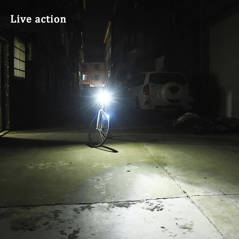 Velosipēda priekšējais lukturis ar elektrisko signālu, ūdensnecaurlaidīgs velosipēda priekšējais lukturis, USB uzlādējams velosipēda lukturis skaļi velosipēda zvani laterna