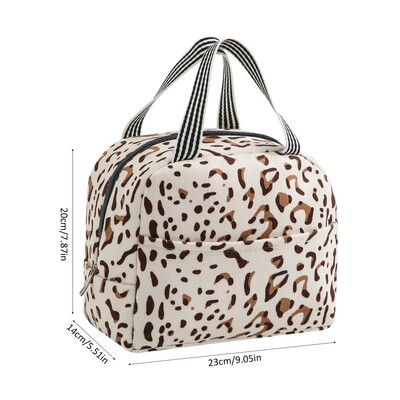 Kutija za ručak sa životinjskim printom Kutija za ručak Vreća za hlađenje Torba za hlađenje velikog kapaciteta Izolirana torba za hlađenje za ručak za piknik na otvorenom u školi