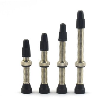 40/44/ /60mm-Road Bike No Tubes Tubeless Brass Presta Valves for Tire